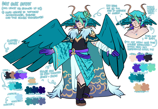 Single View Refsheet with Addons