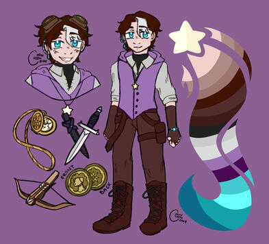 Base Refsheet with Minimal Addons