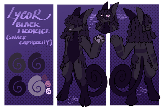 Double-Sided Refsheet with Addons