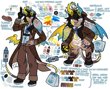Dual Form Refsheet with Colorblind-Accessible Palette Dual Form Refsheet with Colorblind-Accessible Palette