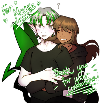 Fullcolor Halfbody Pair Fullcolor Halfbody Pair