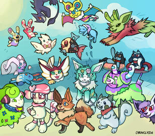 Fullshaded Scene and BG