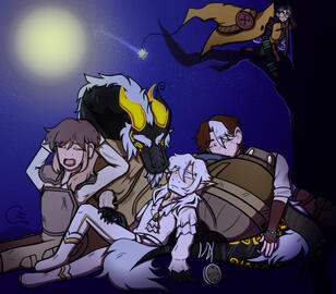 D&amp;D Party Atmospheric Scene