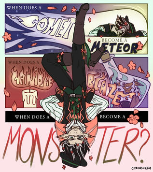 Semishaded Song-Inspired Minicomic