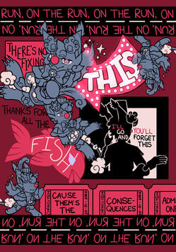 Limited Palette Song-Inspired Minicomic