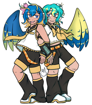 Fullcolor Fullbody Pair Fullcolor Fullbody Pair