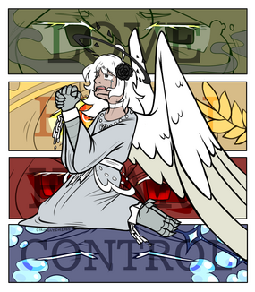 Loose Comic Panel-Style Piece